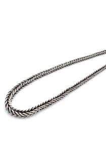 Alternative view of Zwaar luxe zilveren collier