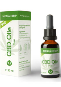 cbd olie puur 25 30ml medihemp