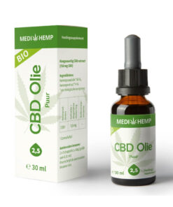 cbd olie puur 25 30ml medihemp
