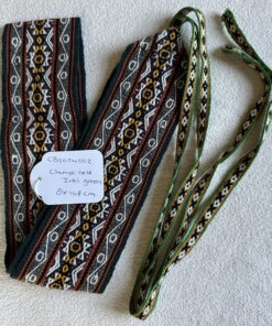 chumpi gordel Inti groen