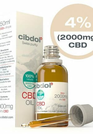 Cibdol CBD Olie 50ml 4% CBD